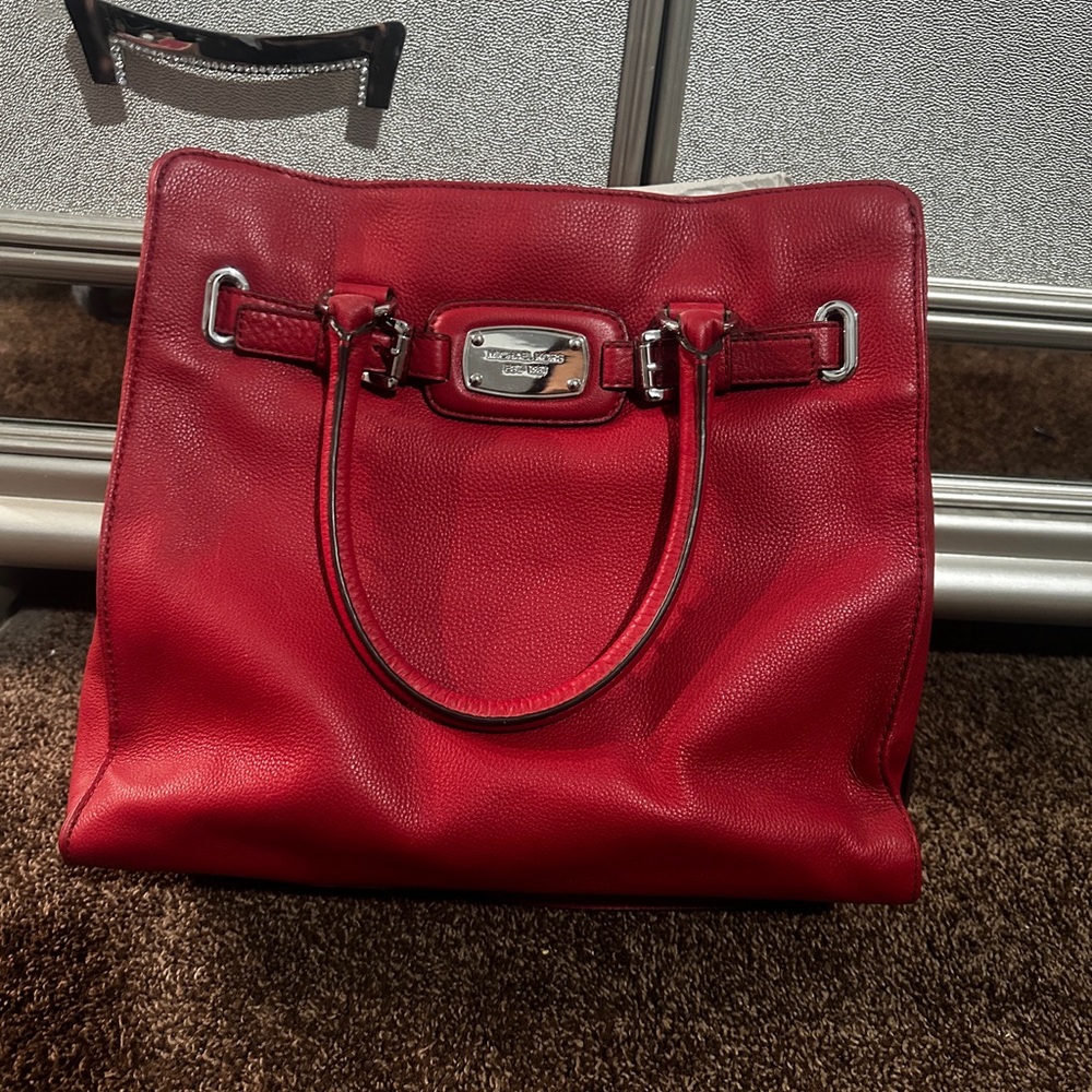 BRAND NEW WITH TAGS HAMILTON ROCK AND ROLL RED BAG